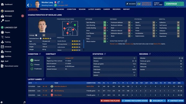 职业篮球经理2024（Pro Basketball Manager 2024）免安装中文版