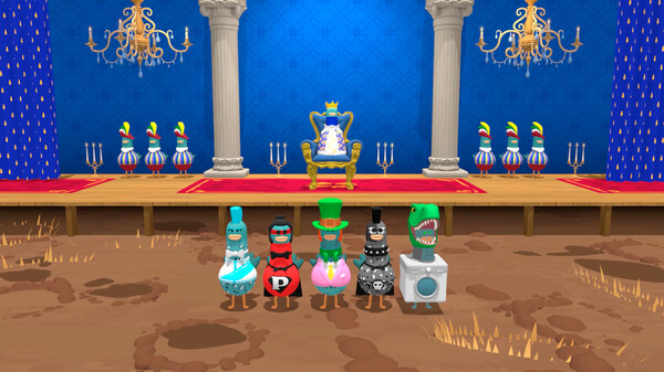 沙雕鸽鸽大逃杀 v1.0.50842 单机+联机（Headbangers: Rhythm Royale）免安装中文版